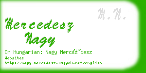 mercedesz nagy business card